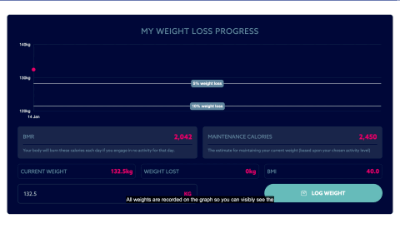 Log Weight screenshot