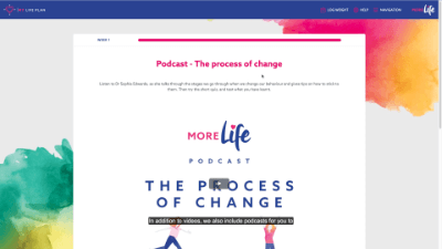 Podcasts screenshot